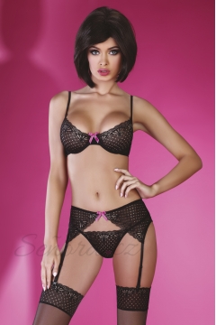 Čierny podprsenkový set Geva Čierny podprsenkový set Geva